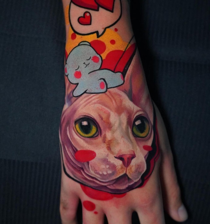 Tatuagem na Mão: 40 fotos de tattoos exclusivas 14 tatuagem na mao foto 14