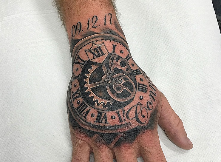Tatuagem na Mão: 40 fotos de tattoos exclusivas 40 tatuagem na mao foto 40
